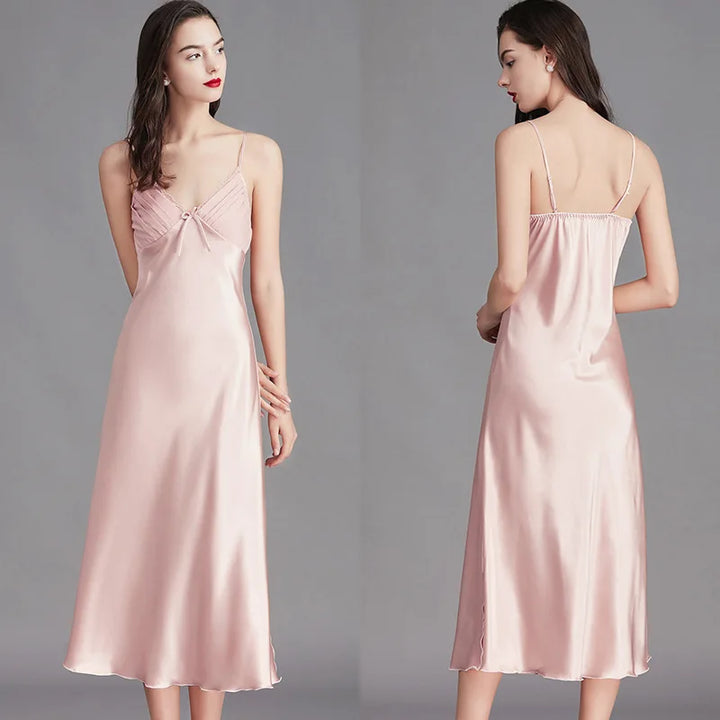 Nightgowns For Women Long Sleeveless Night Gowns - Bliss Berry