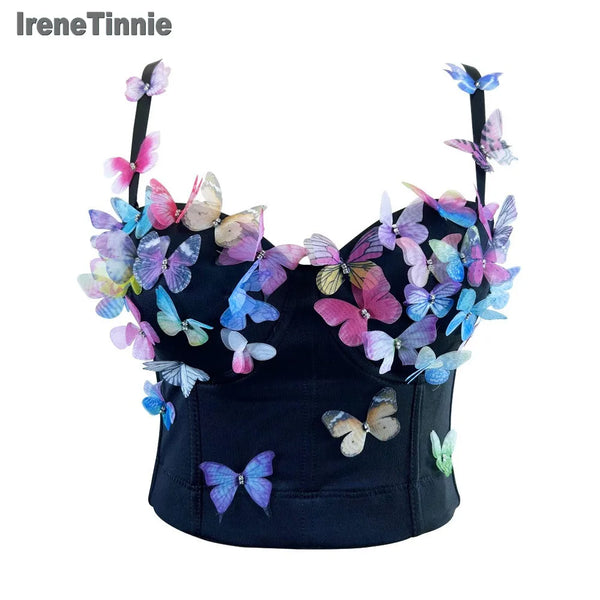 IRENE TINNIE Black Corset for Women Colorful - Bliss Berry