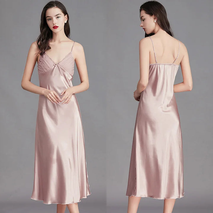 Nightgowns For Women Long Sleeveless Night Gowns - Bliss Berry